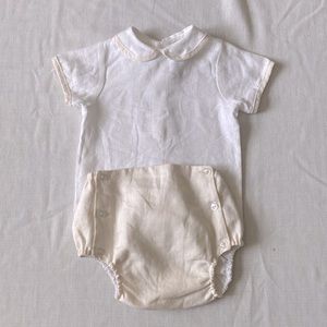 12M Lullaby Set shirt and diaper cover